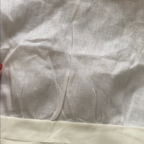 Dissh Hallie White Linen Halter Top Size 4 Small NWT - Picture 12 of 12